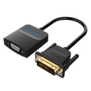 VENTION DVI to VGA Converter 0.15M Black Metal Type Model # EBBBB