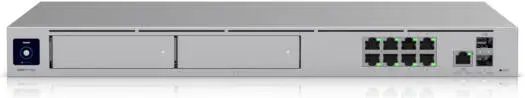 Ubiquiti Dream Machine Pro Max Switch, 8x GbE RJ45 & 1x 10G SFP+ LAN Ports, Up to 5Gbps IDS/IPS Throughput, 1.3" Touchscreen, Quad-Core ARM Cortex-A57 Dream Machine Pro Max
