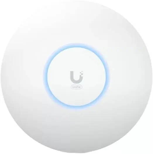 Ubiquiti Networks UniFi U6+ Dual-Band Wi-Fi 6 Access Point, Wi-Fi 6 Standard, Up 2402Mbps , WPA3, 300+ clients, Ceiling/Wall Mount Kit, White  U6+