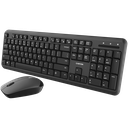 CANYON SET-W20 EN/AR Keyboard+Mouse Velvet Wireless Black