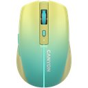 CANYON mouse MW-44  Wireless Charge Yellow Blue