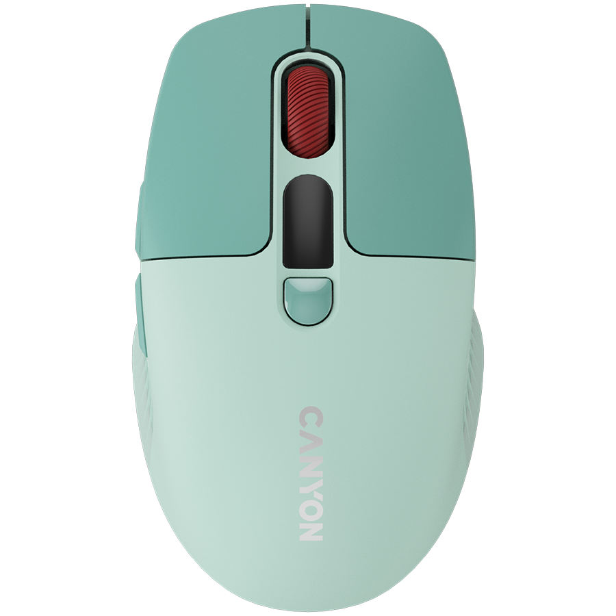 [CNS-CMSW26GR] CANYON mouse MW-26 LCD Silent Dual Mode Wireless Green