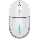 CANYON mouse OnClick 24 BT/ Wireless Transparent/White