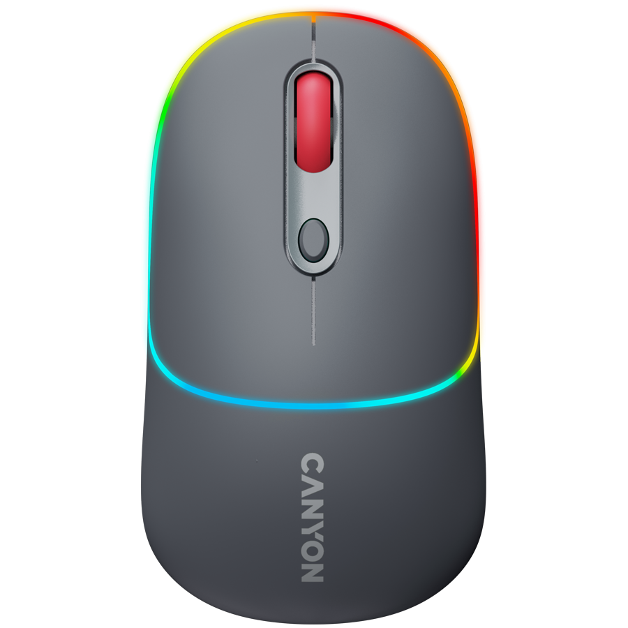 [CNS-CMSW22DG] CANYON mouse MW-22 2in1 BT/ Wireless Dark Grey