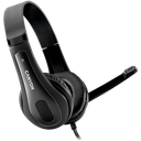 CANYON PC headset HSC-1 PC Mic Flat 2m Black