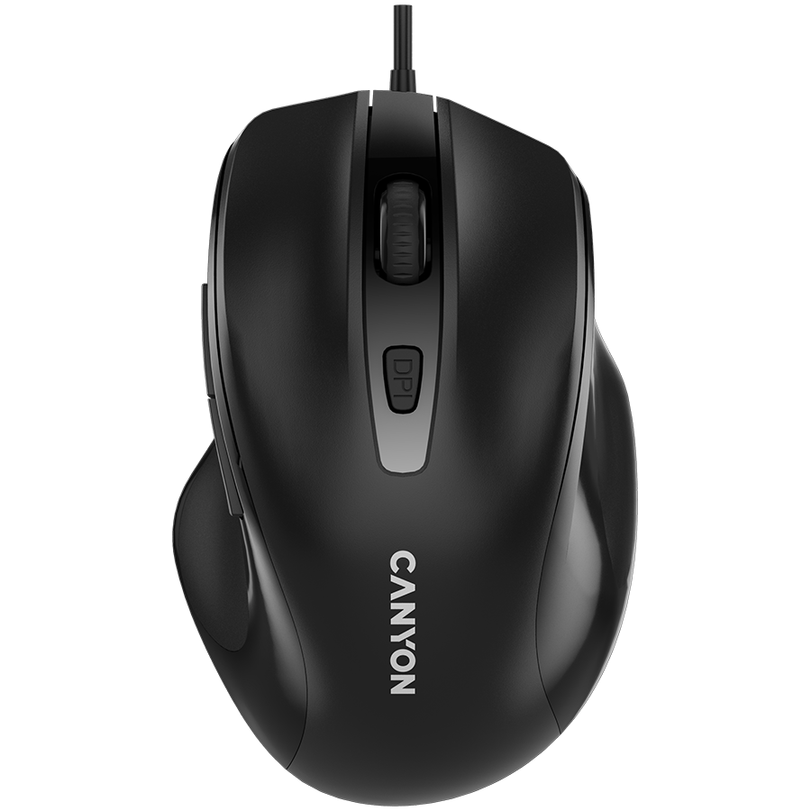 [CNE-CMS6] CANYON mouse M-6 Wired Black