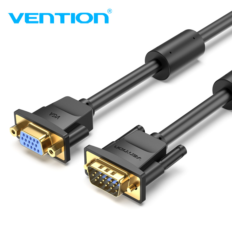 [DAGBG] VENTION VGA Extension Cable 1.5M Black Model # DAGBG