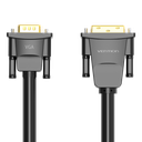 VENTION DVI(24+1) to VGA Cable 1.5M Black Model # EABBG