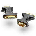 VENTION VGA Male to DVI Female Adapter Black Model # DDDB0