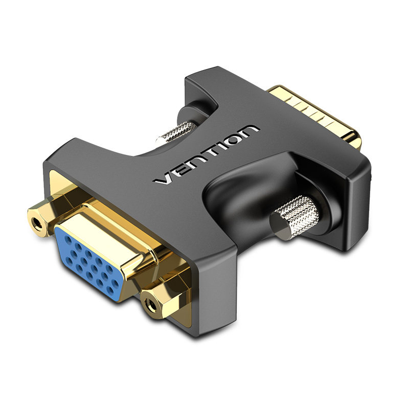VENTION VGA Male to Female Adapter Black Model # DDFB0