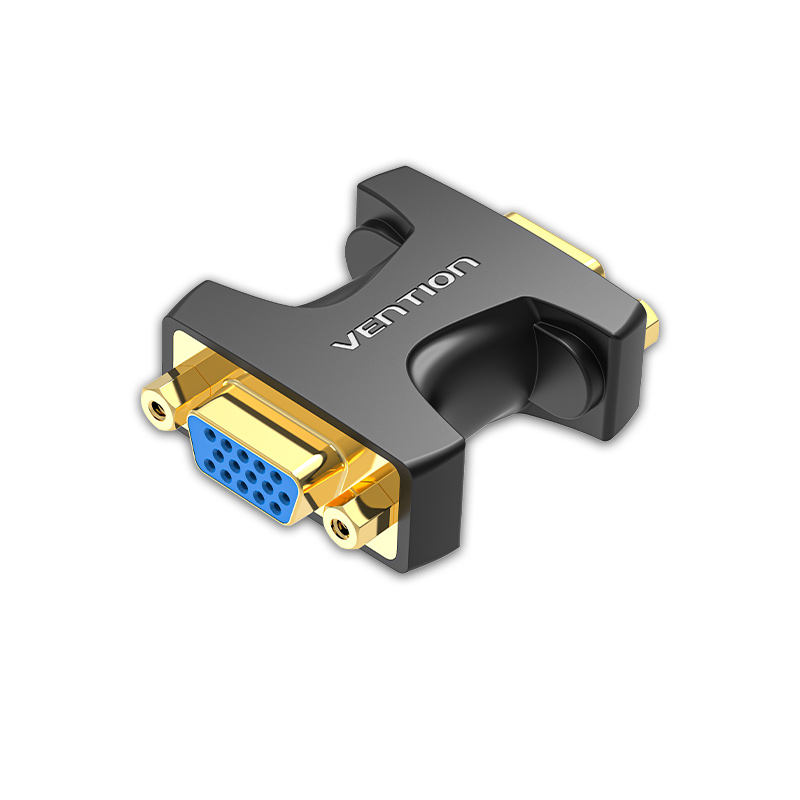 VENTION VGA Female to Female Adapter Black Model # DDGB0