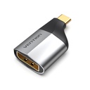 VENTION Type-C to DP Adapter Gray Metal Type Model # TCCH0