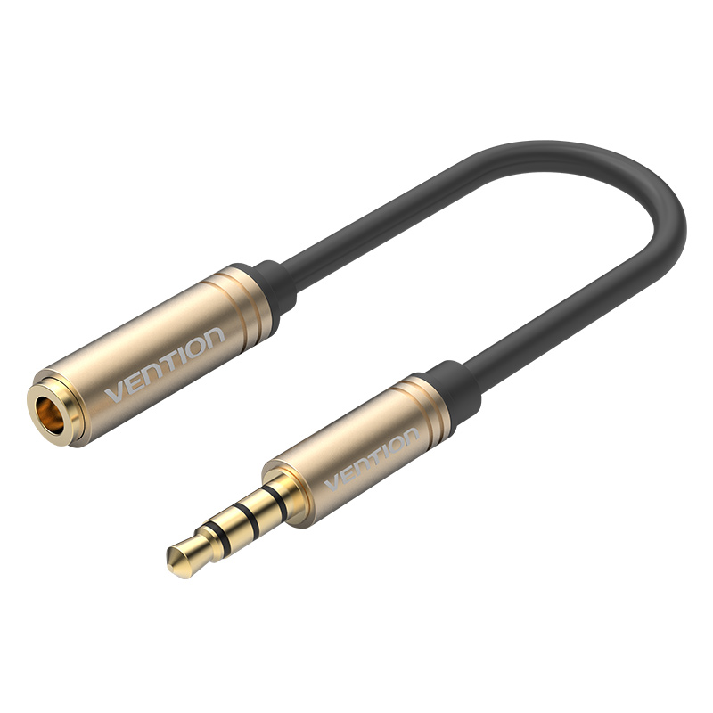 [VAB-S06] VENTION 3.5mm CTIA-OMTP Adapter Brown Model # VAB-S06