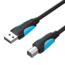 VENTION USB2.0 A Male to B Male Print Cable 1.5M Black Model # VAS-A16-B150