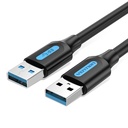 VENTION USB 3.0 A Male to A Male  Cable 2M Black PVC Type Model # CONBH