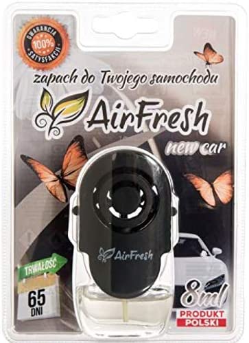 New Car 8ml Airfresh Car Fresheners Vent Tabs Made in Poland