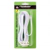 [TTC 4C-5M/USA] US Type Telephone Extension Cord 5 Meter White- RJ-11 Male Plug with 4 Core Telephone Cable - Terminator