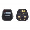 Terminator Plug With Fited 13A Fuse 3 Pin Flat With Light TTP-13ABB