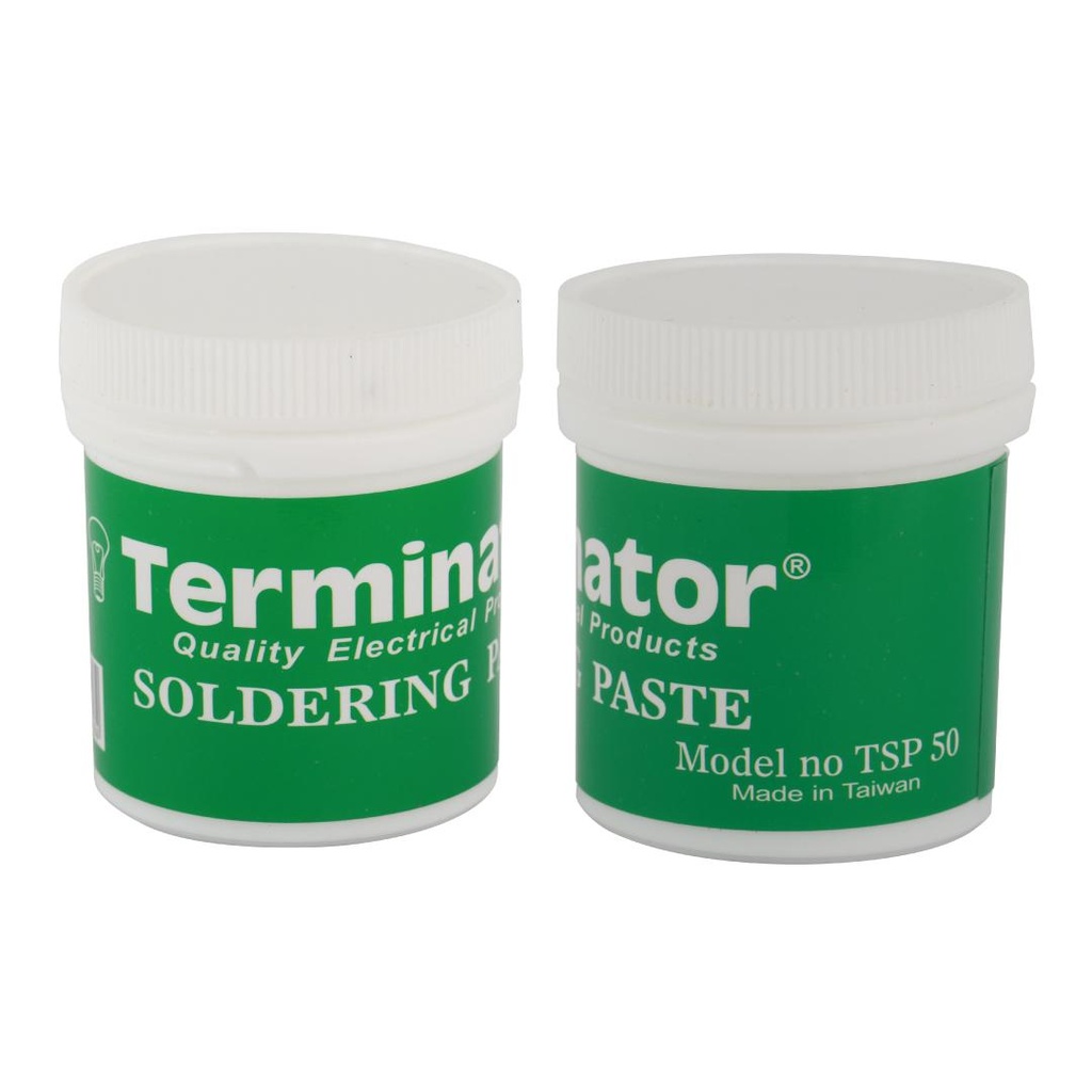 Soldering Past 50g - Terminator - Solder Paste Flux for For Solder Iron and Station - Made in Taiwan