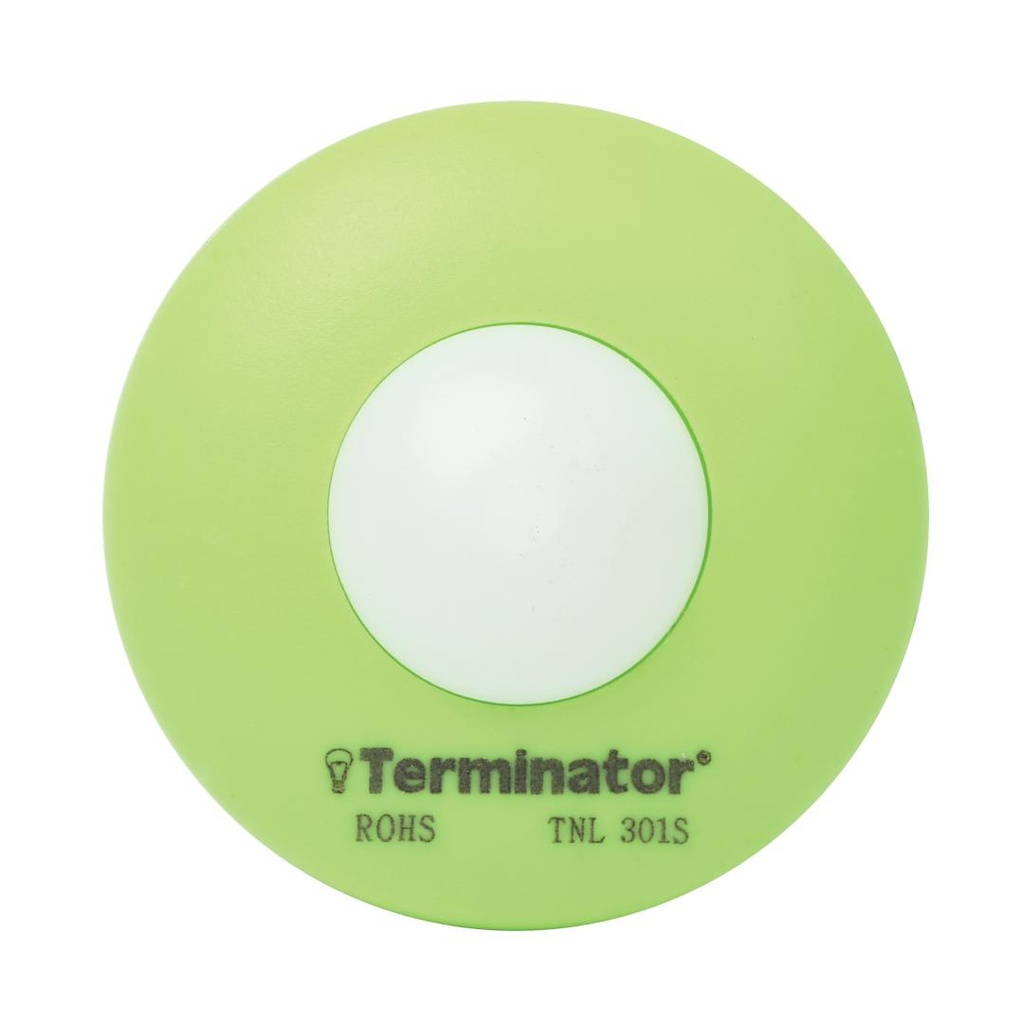 Terminator LED Night Light Sensor Operated 13A 110-220V Soft Light for Bedroom,Kitchen, Hallway, Stairs TNL301S (Green)