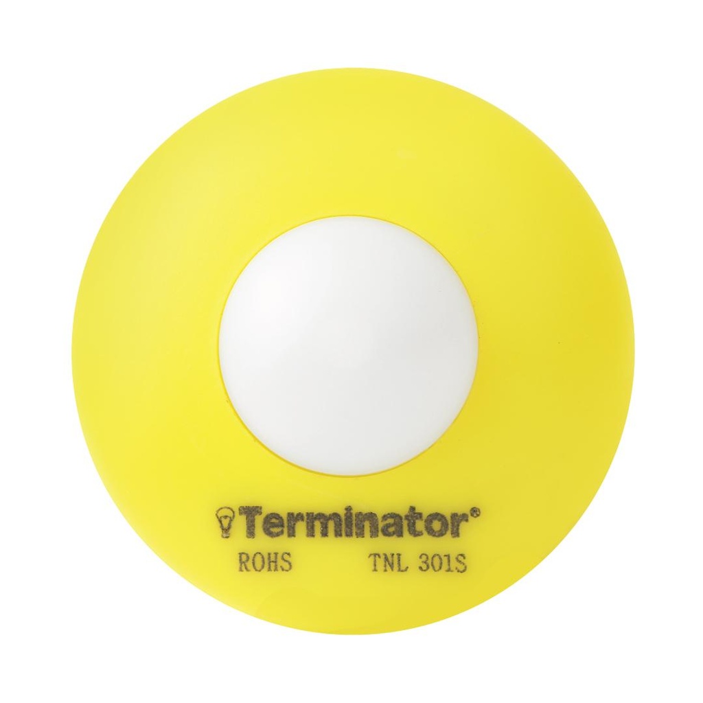 Terminator LED Night Light Sensor Operated 13A 110-220V Soft Light for Bedroom,Kitchen, Hallway, Stairs TNL301S (Yellow)