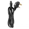 [TC 2M LT] Terminator High Grade Laptop LED TV Clover Leaf Plug Power Cable 2 Meter 13A Fused UK Plug