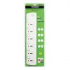6 Way Universal Power Extension Socket with 3M Cable TPB-6G