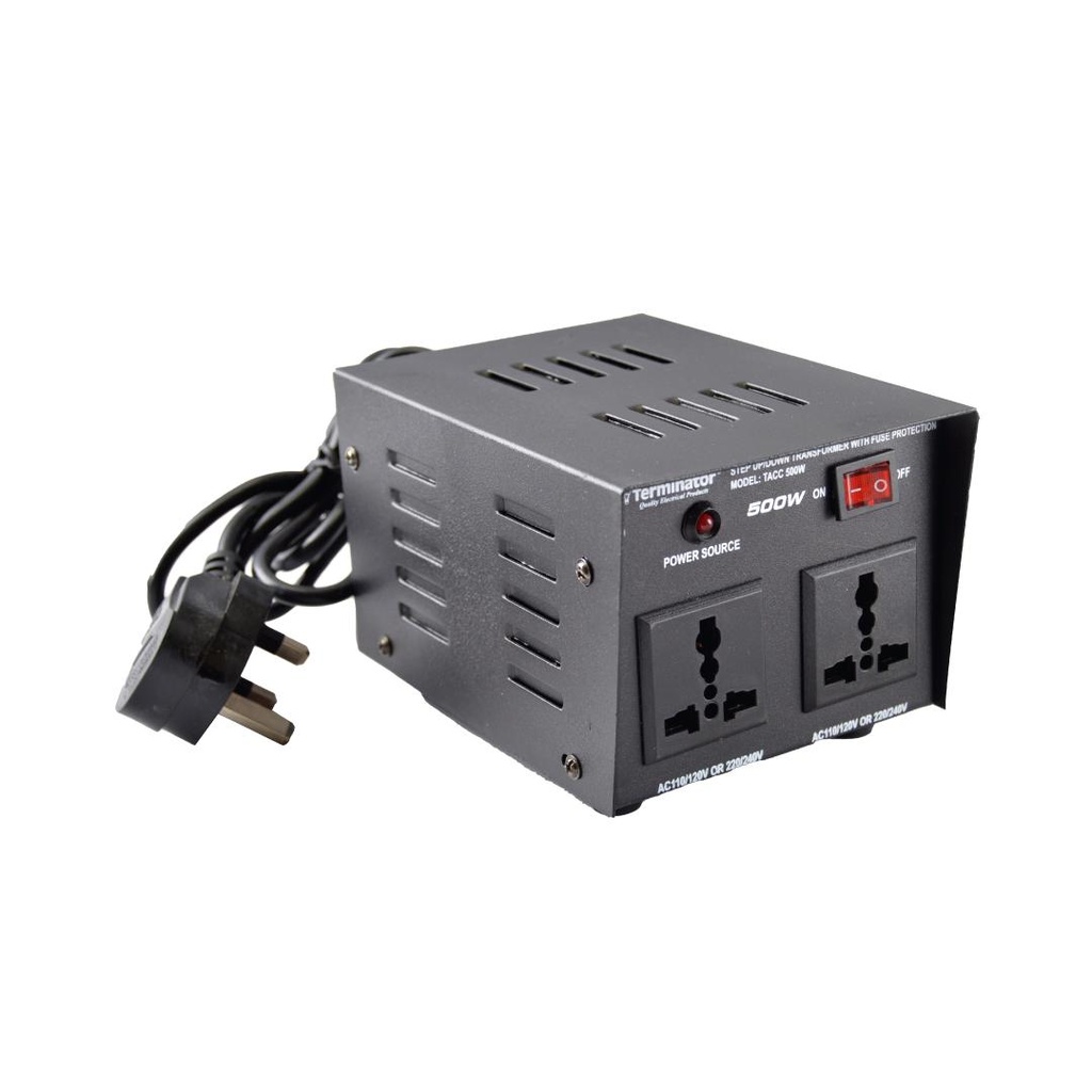 [TACC 500W] Terminator AC to AC Dual Voltage converter - TACC 500W
