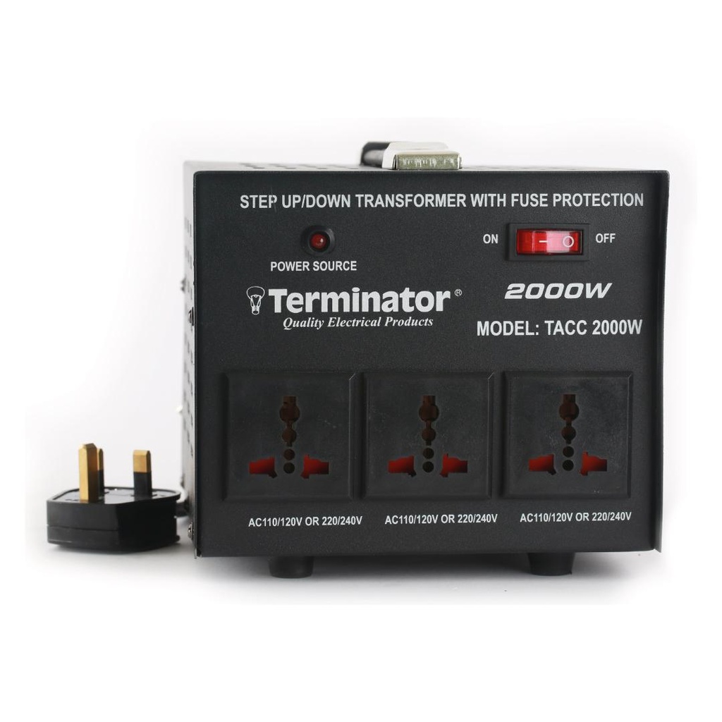 [TACC 2000W] Terminator AC to AC Dual Voltage converter - TACC 2000W