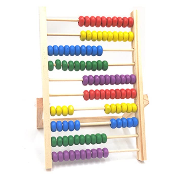 BUY4LESS - Wooden Kids Educational 17*24*1.5 cm (Calculation Counter)