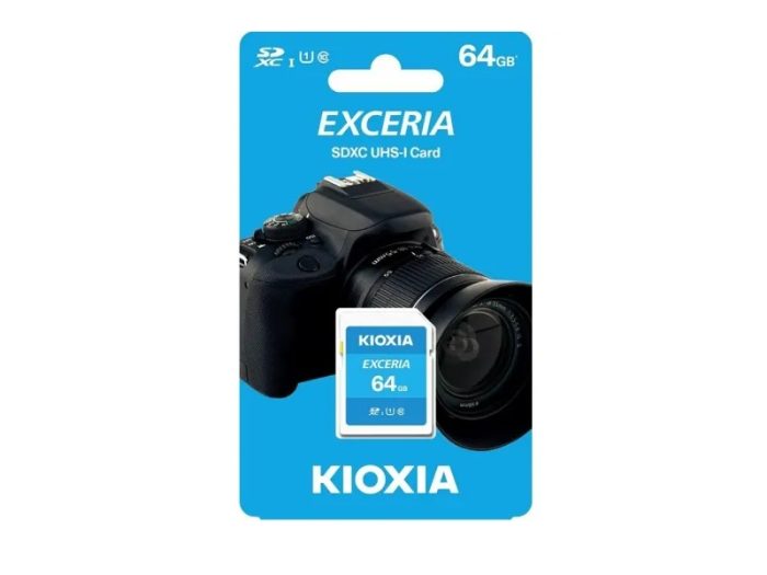 [L-NEX1-L064-GG4] KIOXIA SD EXCERIA 64GB Blue