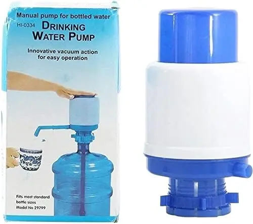 [Manual Water Pump] Drinking Manual Water Pump Hi-0334 -White Blue
