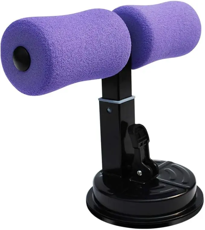 Lixada Women Men Sit-Up Exerciser Thin Body Fat Burning Abdomen Trainer Strong Suction Exercise Fitness Equipment