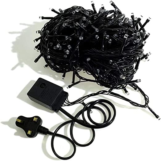 BUY4LESS - Multicolor 120 LED 11 Meter Copper Wire Exterior Waterproof Fairy Light for Christmas Trees Party Outdoor Decoration
