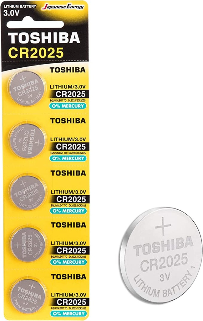 [CR2025-5] TOSHIBA CR2025 CP-5C