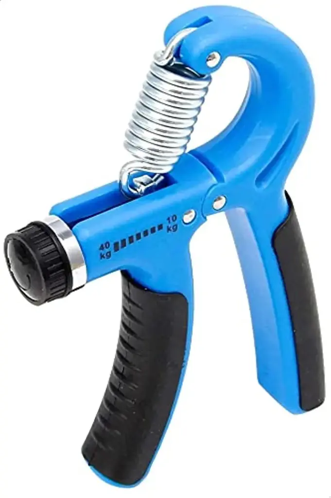[Hand Grip Blue] BUY4LESS - iPower Adjustable Resistance Hand Grip With Counter Durable Hand Strength Exercise Gym - Blue…