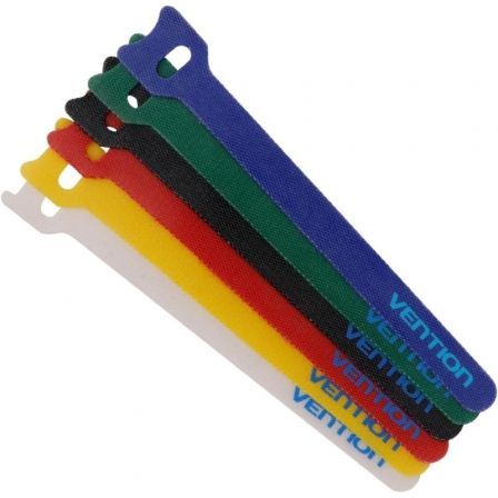 [KAC00] vention Cable Tie with Buckle 6Pcs different colors /Bag(150*20) Model# KAC00