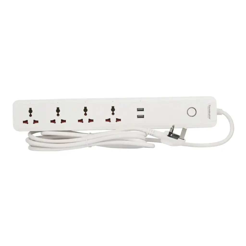 [TPB 40WU] Terminator wifi Enabled Smart Universal Power Extension Socket With USB