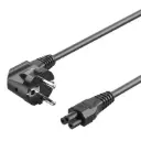VENTION ZCKBAC 3-Prong Power Cord 1.8M cable C5 Connector EU Plug