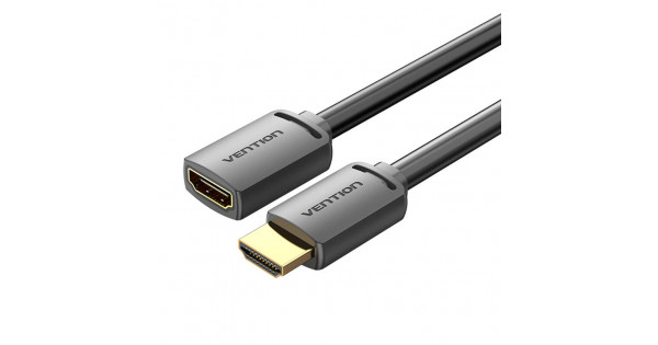 [AHCBH] VENTION 4K HDMI Extension Cable HD PVC Type 2M Black Model # AHCBH