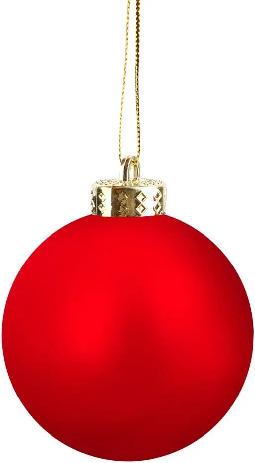 6CM STAR - 15Pcs Ornaments-Red