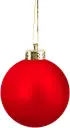 6CM STAR - 15Pcs Ornaments-Red