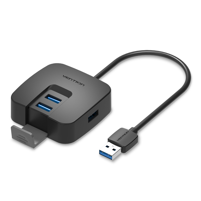 [CHBBB] VENTION 4 Ports USB3.0 HUB 0.15M Black Model # CHBBB
