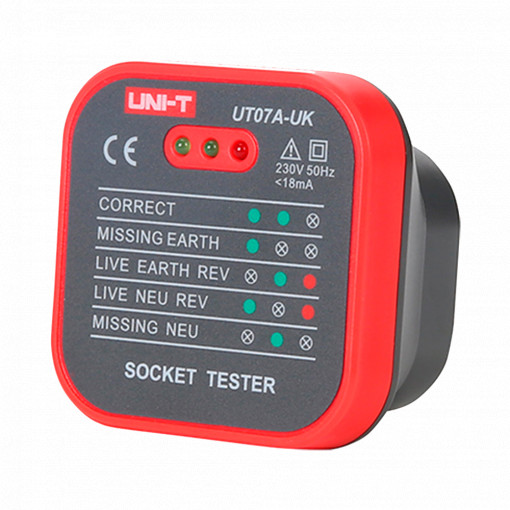[UT 07A-UK] Uni T Socket Tester