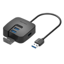 VENTION 4 Ports USB3.0 HUB 1M Black Model # CHBBF