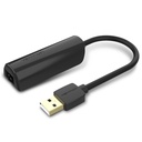 VENTION USB 2.0 to 100Mbps Ethernet Adapter ABS Type Black 0.15m Model # CEGBB