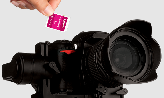 [L-NPL1-M256-GG4] KIOXIA SD EXCERIA PLUS  256GB Magenta