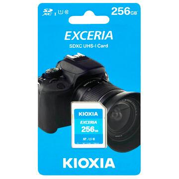 [L-NEX1-L256-GG4] KIOXIA SD EXCERIA 256GB Blue