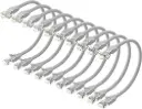 VENTION Cat6 UTP Ethernet Patch Cable 0.1M Gray 10 Pcs/Pack Model # IBEHA-10