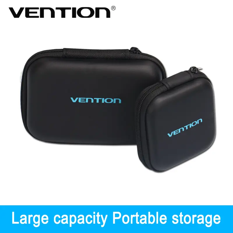 VENTION Storage Bag Black(7cm*7cm*2.5cm) Model # KBBB